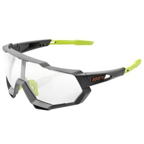 Óculos de Ciclismo 100% Speedtrap Soft Tact Cool Grey Fotocromático Óculos de Ciclismo 100% Speedtrap Soft Tact Cool Grey Fotocromático