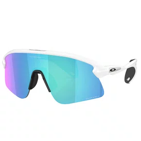 Óculos de Ciclismo Oakley Stunt Devil s Matte White Prizm Sapphire