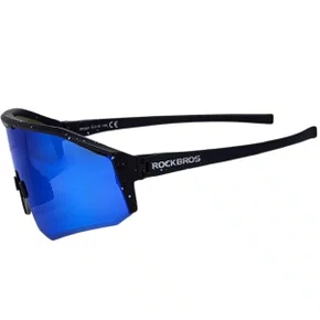 Óculos de Ciclismo Rockbros SP297 Polarizado Preto Óculos de Ciclismo Rockbros SP297 Polarizado Preto