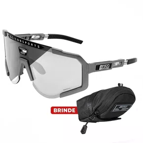 Óculos de Ciclismo Scicon Aeroscope Fotocromático Silver Óculos de Ciclismo Scicon Aeroscope Fotocromático Silver