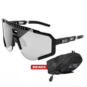 Óculos de Ciclismo Scicon Aeroscope Fotocromático Preto Óculos de Ciclismo Scicon Aeroscope Fotocromático Preto