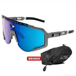 Óculos de Ciclismo Scicon Aeroscope Multimirror Blue 2 Lentes Óculos de Ciclismo Scicon Aeroscope Multimirror Blue 2 Lentes