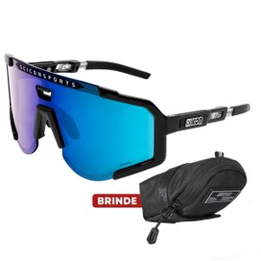 Óculos de Ciclismo Scicon Aeroscope Multimirror Blue 2 Lentes Óculos de Ciclismo Scicon Aeroscope Multimirror Blue 2 Lentes