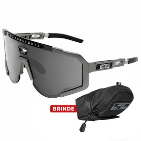 Óculos de Ciclismo Scicon Aeroscope Multimirror Silver 2 Lentes Óculos de Ciclismo Scicon Aeroscope Multimirror Silver 2 Lentes