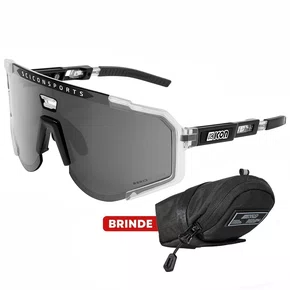 Óculos de Ciclismo Scicon Aeroscope Multimirror Silver 2 Lentes