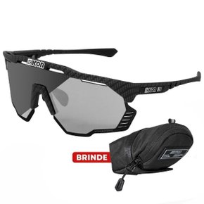 Óculos de Ciclismo Scicon Aeroshade Kunken Carbon Matt Fotocromático Óculos de Ciclismo Scicon Aeroshade Kunken Carbon Matt Fotocromático