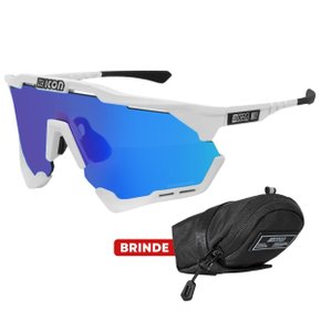 Óculos de Ciclismo Scicon Aeroshade XL Blue 2 Lentes Óculos de Ciclismo Scicon Aeroshade XL Blue 2 Lentes