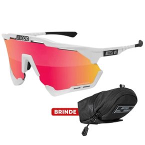 Óculos de Ciclismo Scicon Aeroshade XL Red 2 Lentes Óculos de Ciclismo Scicon Aeroshade XL Red 2 Lentes