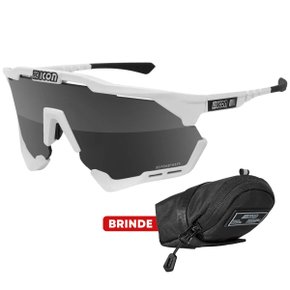 Óculos de Ciclismo Scicon Aeroshade XL Silver 2 Lentes Óculos de Ciclismo Scicon Aeroshade XL Silver 2 Lentes