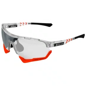 Óculos de Ciclismo Scicon Aerotech XL Fotocromático Red p Lente de Grau