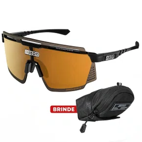 Óculos de Ciclismo Scicon Aerowatt Multimirror Bronze 2 Lentes