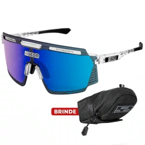 Óculos de Ciclismo Scicon Aerowatt Multimirror Blue 2 Lentes