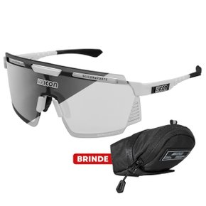 Óculos de Ciclismo Scicon Aerowatt White Gloss Fotocromático