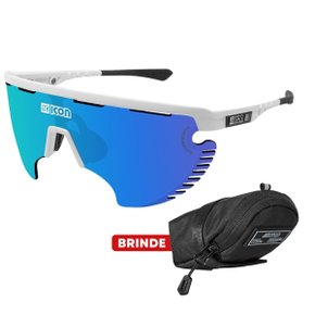 Óculos de Ciclismo Scicon Aerowing Lamon Blue 2 Lentes Óculos de Ciclismo Scicon Aerowing Lamon Blue 2 Lentes