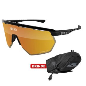 Óculos de Ciclismo Scicon Aerowing Multimirror Bronze 2 Lentes Óculos de Ciclismo Scicon Aerowing Multimirror Bronze 2 Lentes