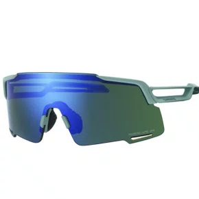 Oculos de Ciclismo Shimano Equinox5 Ridescape Gravel Bleu Sarcelle 2 Lentes
