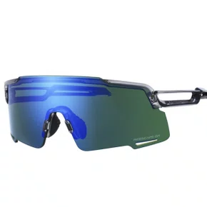 Óculos de Ciclismo Shimano Equinox5 Ridescape Gravel Transparente Gray 2 Lentes