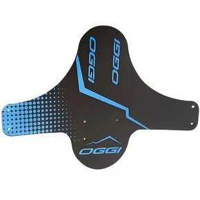 Paralama de Bicicleta Oggi Dianteiro Preto e Azul