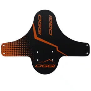 Paralama de Bicicleta Oggi Dianteiro Preto e Laranja