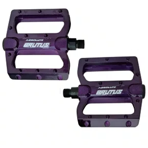 Pedal de Bicicleta Absolute Brutus Flat 9/16 Roxo