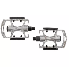 Pedal de Bicicleta GTA Alumínio Polido Esferado 1/2 Pedal de Bicicleta GTA Alumínio Polido Esferado 1/2