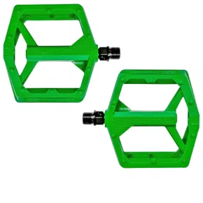 Pedal de Bicicleta GTA Paco Rider Plataforma 9/16 Verde Pedal de Bicicleta GTA Paco Rider Plataforma 9/16 Verde