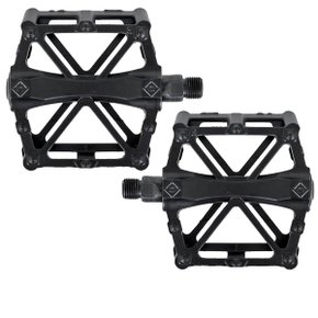 Pedal de Bicicleta Rontek Freeride Plataforma Alumínio 9/16 Preto Pedal de Bicicleta Rontek Freeride Plataforma Alumínio 9/16 Preto