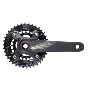 Pedivela de Bicicleta GTA Duplo Alumínio 38-24 175mm Pedivela de Bicicleta GTA Duplo Alumínio 38-24 175mm