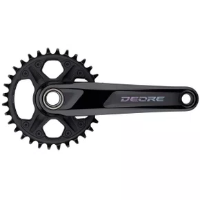Pedivela de Bicicleta Shimano Deore FC-M6100 32 175mm Pedivela de Bicicleta Shimano Deore FC-M6100 32 175mm