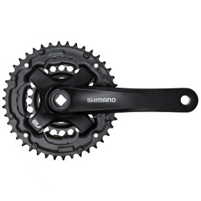 Pedivela de Bicicleta Shimano Tourney FC-TY301 42-34-24 175mm Pedivela de Bicicleta Shimano Tourney FC-TY301 42-34-24 175mm