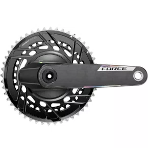 Pedivela de Bicicleta Sram Force 2x Dub E1 Power Meter 50-37 165mm
