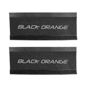 Protetor De Quadro De Bicicleta Black Orange 2 Unidades Protetor De Quadro De Bicicleta Black Orange 2 Unidades