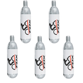Kit Refil CO2 de Bicicleta Fox 16g 5 unidades Kit Refil CO2 de Bicicleta Fox 16g 5 unidades