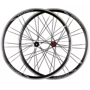 Roda de Bicicleta Vzan Futura 700 Rim Brake Tubeless HG - Par Roda de Bicicleta Vzan Futura 700 Rim Brake Tubeless HG - Par