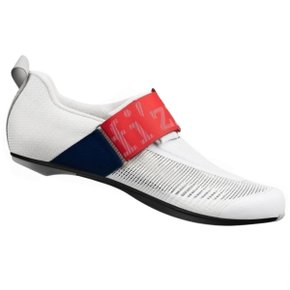 Sapatilha de Ciclismo Fizik Hydra Aeroweave Carbon Triathlon Branca