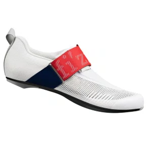 Sapatilha de Ciclismo Fizik Hydra Aerowave Carbon Triathlon Branca Sapatilha de Ciclismo Fizik Hydra Aerowave Carbon Triathlon Branca