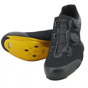 Sapatilha de Ciclismo FLR FNT-9 Knit Carbon Preta - Bike Point