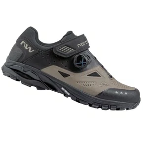 Sapatilha de Ciclismo Northwave Spider Plus 3 Michelin Preta e Bege Sapatilha de Ciclismo Northwave Spider Plus 3 Michelin Preta e Bege