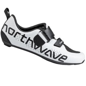 Sapatilha de Ciclismo Northwave Tribute Carbon Triathlon Branca Sapatilha de Ciclismo Northwave Tribute Carbon Triathlon Branca