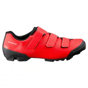 Sapatilha de Ciclismo Shimano SH-XC100 MTB Vermelha