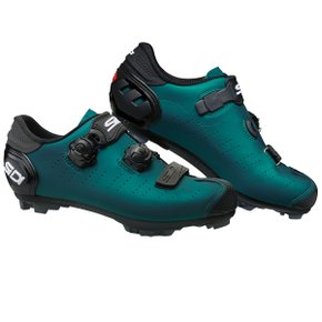 Sapatilha de Ciclismo Sidi Dragon 5 Matt Mega Carbon MTB Verde