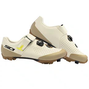 Sapatilha de Ciclismo Sidi Physis Carbon Bege Sapatilha de Ciclismo Sidi Physis Carbon Bege
