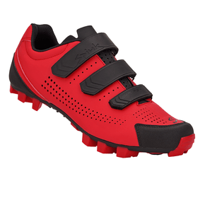 Sapatilha de Ciclismo Spiuk Splash MTB Vermelha e Preta Sapatilha de Ciclismo Spiuk Splash MTB Vermelha e Preta