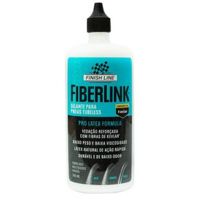 Selante para Pneu de Bicicleta Tubeless Finish Line Fiberlink 240ml Selante para Pneu de Bicicleta Tubeless Finish Line Fiberlink 240ml