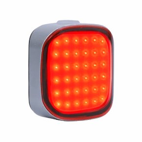 Sinalizador Traseiro de Bicicleta Absolute Square USB 80 Lúmens Sinalizador Traseiro de Bicicleta Absolute Square USB 80 Lúmens