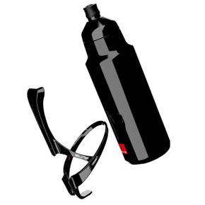 Suporte Garrafa de Ciclismo Elite Kit Crono TT 400ml