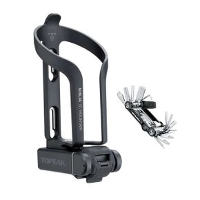 Suporte Garrafa de Ciclismo Topeak Ninja com Canivete Suporte Garrafa de Ciclismo Topeak Ninja com Canivete