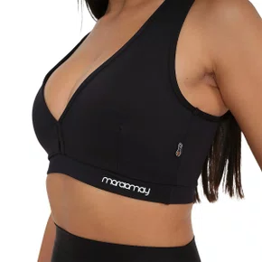 Top de Ciclismo Ellegance Marcio May Preto Top de Ciclismo Ellegance Marcio May Preto