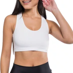 Top de Ciclismo Marcio May Ellegance Sem Bojo Branco Top de Ciclismo Marcio May Ellegance Sem Bojo Branco