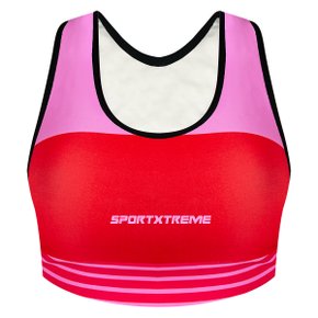 Top de Ciclismo SportXtreme Active Carmine Vermelho e Rosa Top de Ciclismo SportXtreme Active Carmine Vermelho e Rosa